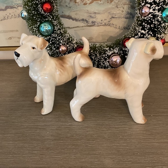 Vintage pair of ceramic dogs! Adorable! - Picture 2 of 9